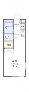 レオパレスパティオの間取り画像