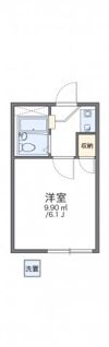 レオパレス一宮第4の間取り画像