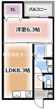 アート守口の間取り画像