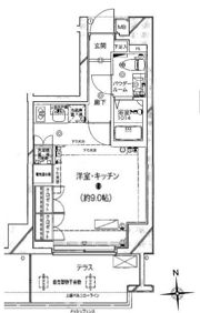 プレジール尾久の間取り画像
