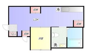 ルミナス渋谷本町の間取り画像