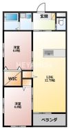 ながさき千本桜の間取り画像