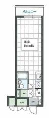ビラカーサ五番町の間取り画像