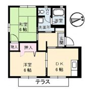 ムーンライトだいせんB棟の間取り画像