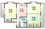 サンハイツ札元Aの間取り画像
