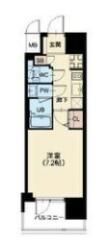 スプランディッド十三本町の間取り画像