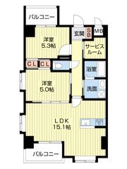 Twinkle Star水前寺の間取り画像