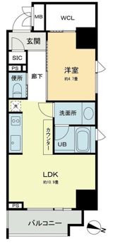 ベルファース本郷弓町の間取り画像