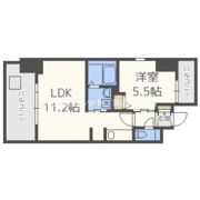 S-RESIDENCE江坂Eminenceの間取り画像
