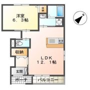 トゥルーハートの間取り画像