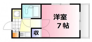 アメニティ段原南の間取り画像