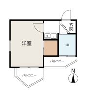 ニチエーイン国分寺の間取り画像