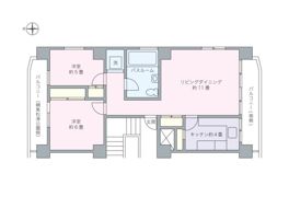 松涛ハウスの間取り画像