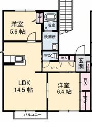 フォーレス高崎の間取り画像