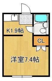 FORZA西工大前の間取り画像