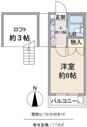 ユーズ・アークⅠの間取り画像