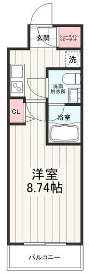REXZY西川口AZの間取り画像