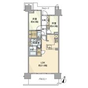 プラウドシティ大津京の間取り画像
