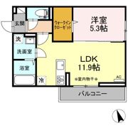 グランディールNの間取り画像