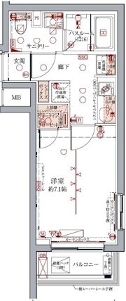 クレヴィスタ板橋志村の間取り画像