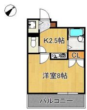 ヴィラアカデミアの間取り画像