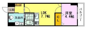 Kビルの間取り画像