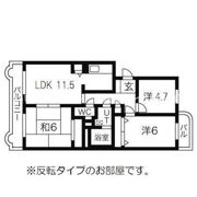 ベルヴェデーレIIの間取り画像