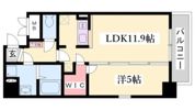 ダイドーメゾン神戸元町の間取り画像