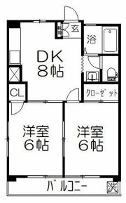 メゾン坂本の間取り画像