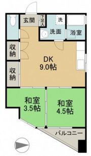 西観音ビルの間取り画像