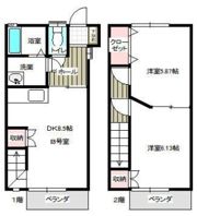 エランドールⅡの間取り画像
