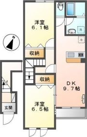 サンフォレスト オオクラの間取り画像
