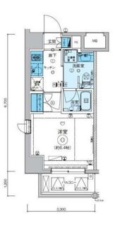 リヴシティ横濱七島町の間取り画像