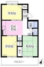 木村ハイツの間取り画像