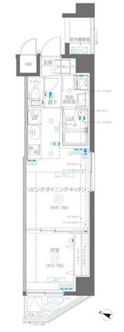 AELL横浜吉野町の間取り画像