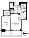 グランドメゾン新梅田タワーTHE CLUB RESIDENCEの間取り画像