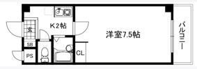 ﾏﾘｰﾌﾞ1820の間取り画像