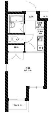 ベルテエフの間取り画像