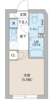 レピュア三ノ輪レジデンスⅡの間取り画像