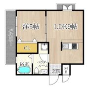 メゾンパティオⅡの間取り画像