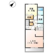 Star Terrace WESTⅢの間取り画像