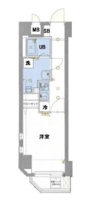ジェノヴィア田端グリーンヴェールの間取り画像