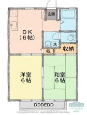 ツインの間取り画像