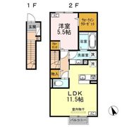 ロイヤルタウン Ⅱの間取り画像