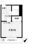 上星川ハイツK6の間取り画像