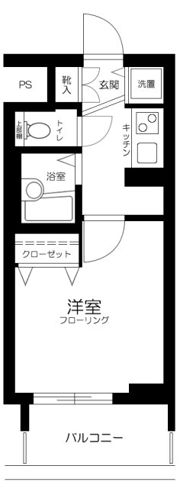 スカイコート原宿の間取り画像