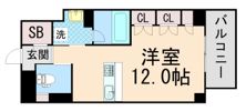 Xing CUBE ONEの間取り画像