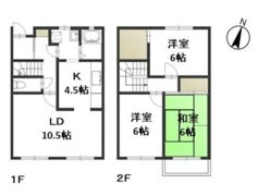 ADVANTAGE 西の間取り画像