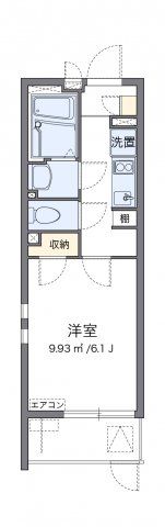 クレイノ朝潮橋の間取り画像