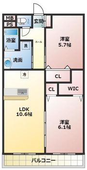 LIVEの間取り画像